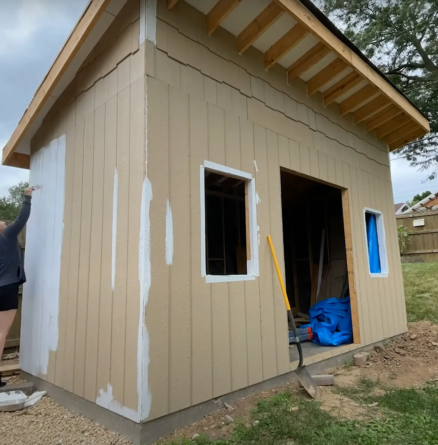 build a backyard shed