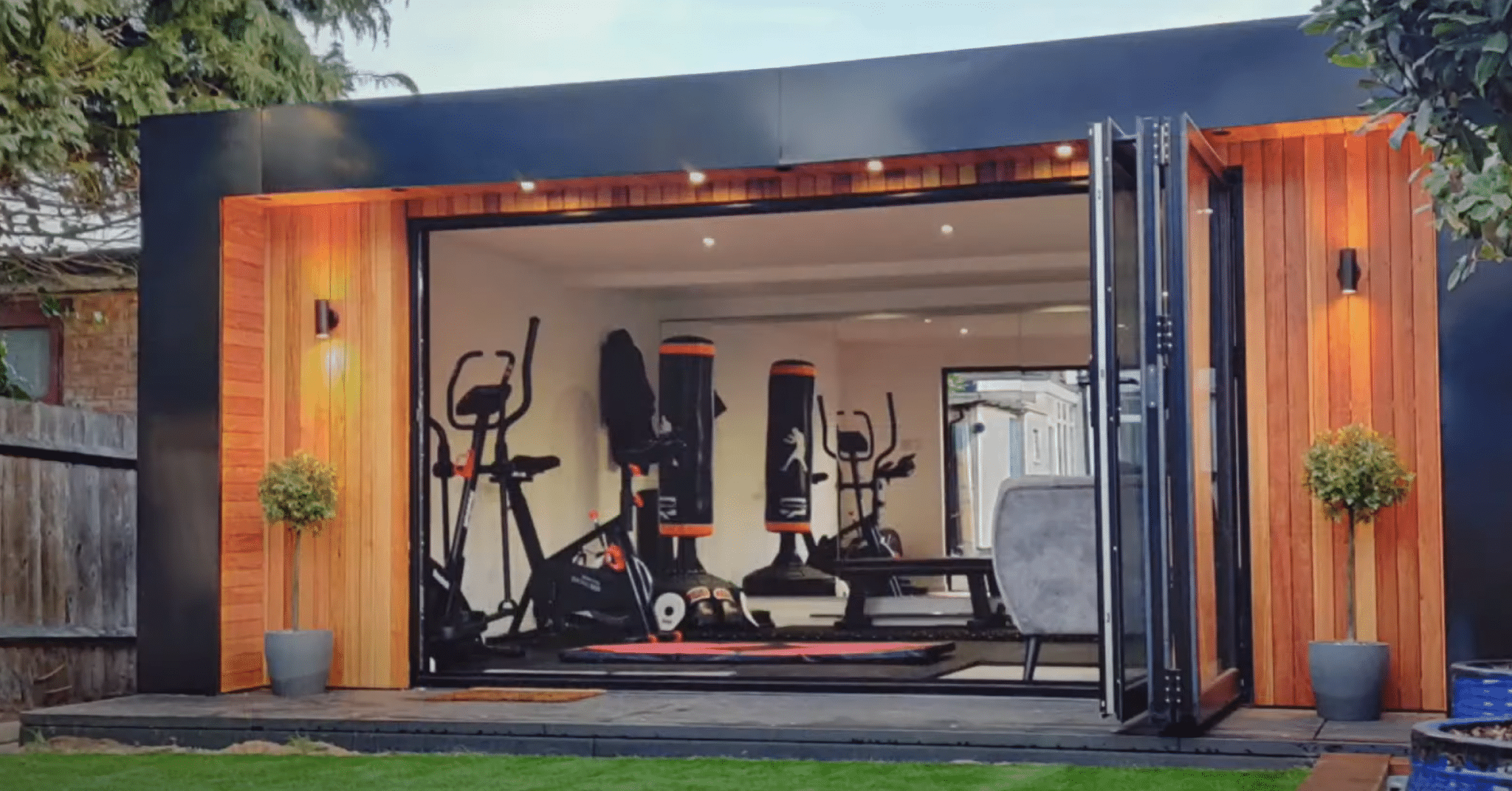 Inspiring Home Office Gym Ideas - Backyard Workspace