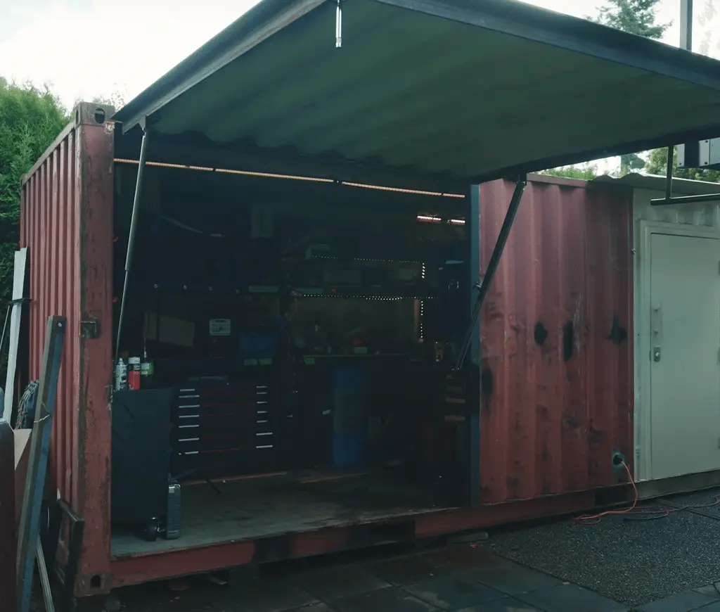 Shipping Container Shed Comprehensive Buyers Guide Backyard Workspace