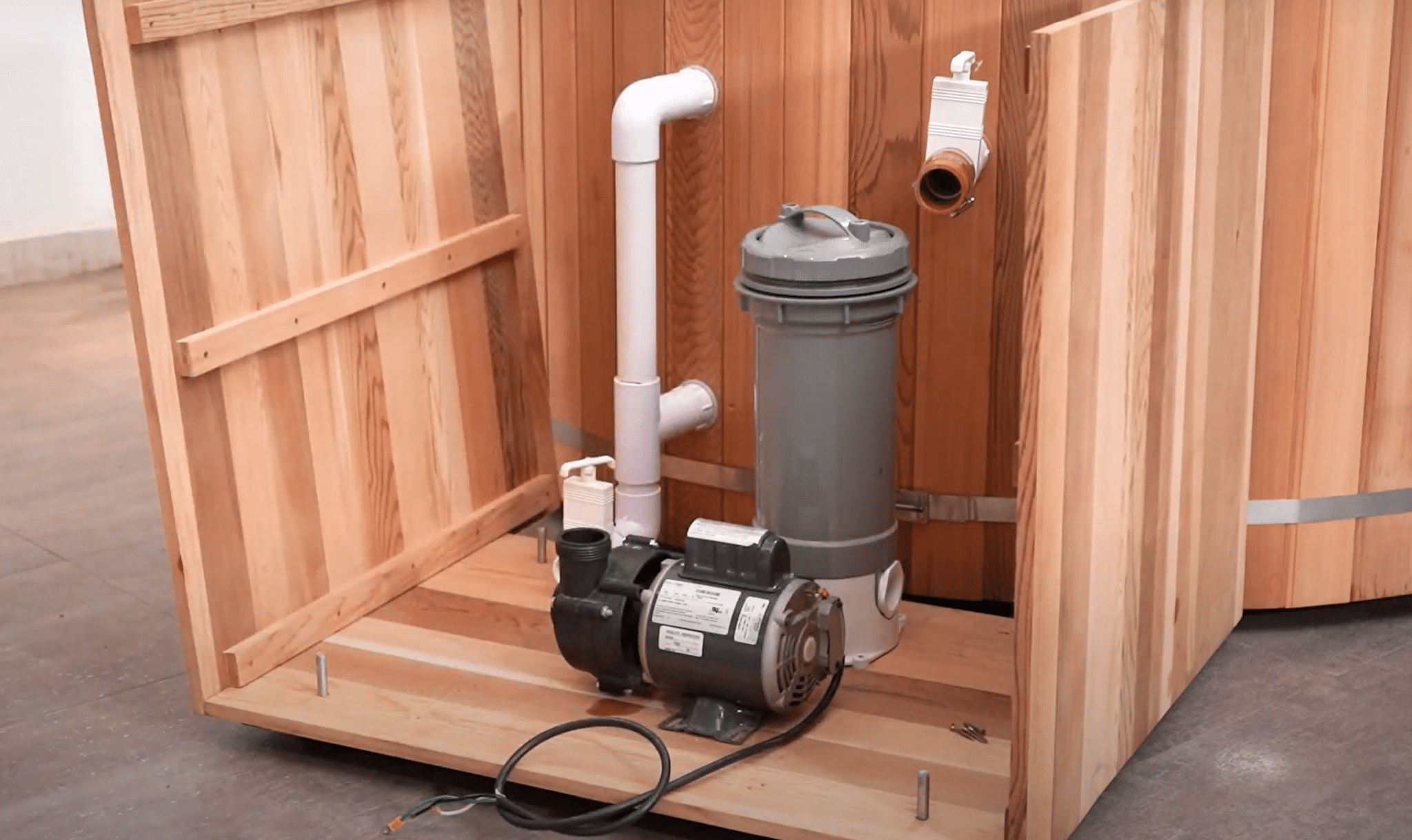 13 Cedar Hot Tub Ideas Plus DIY Kit Backyard Workspace