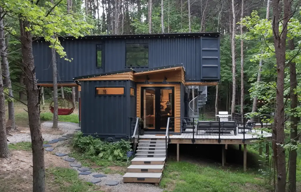 shipping container house