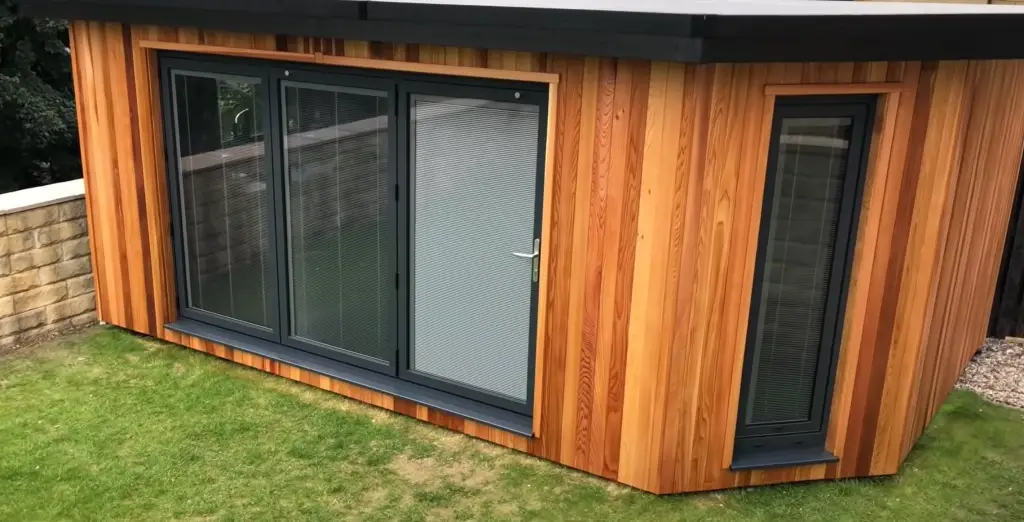 vertical cedar wood cladding