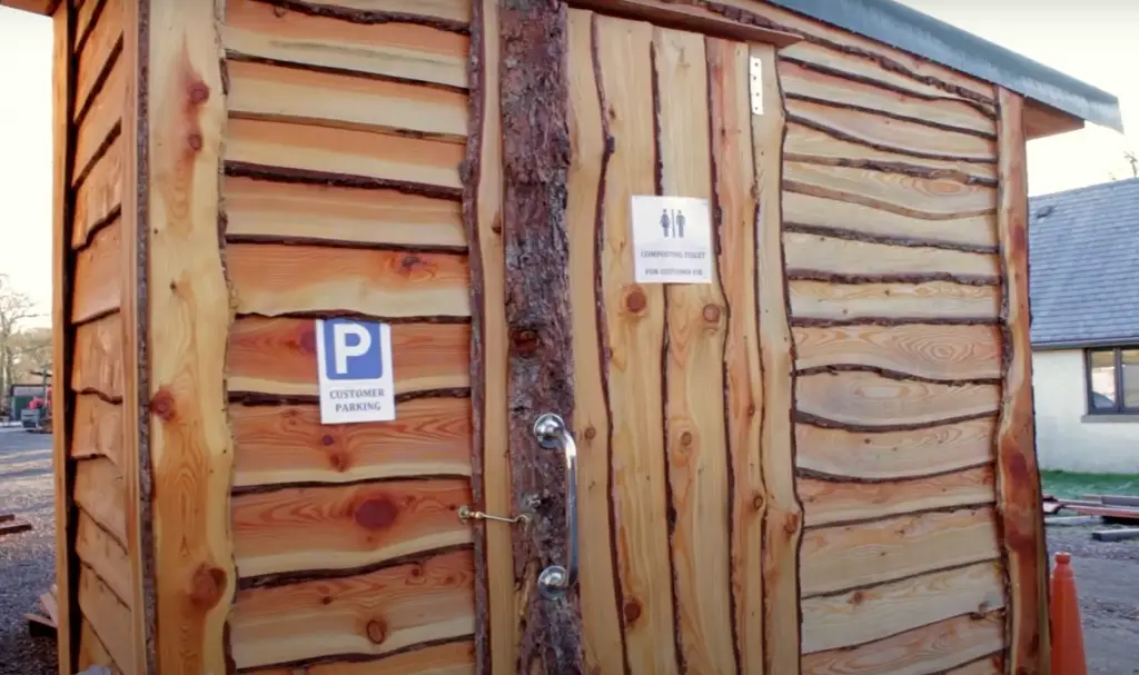 rustic scottish larch wood cladding