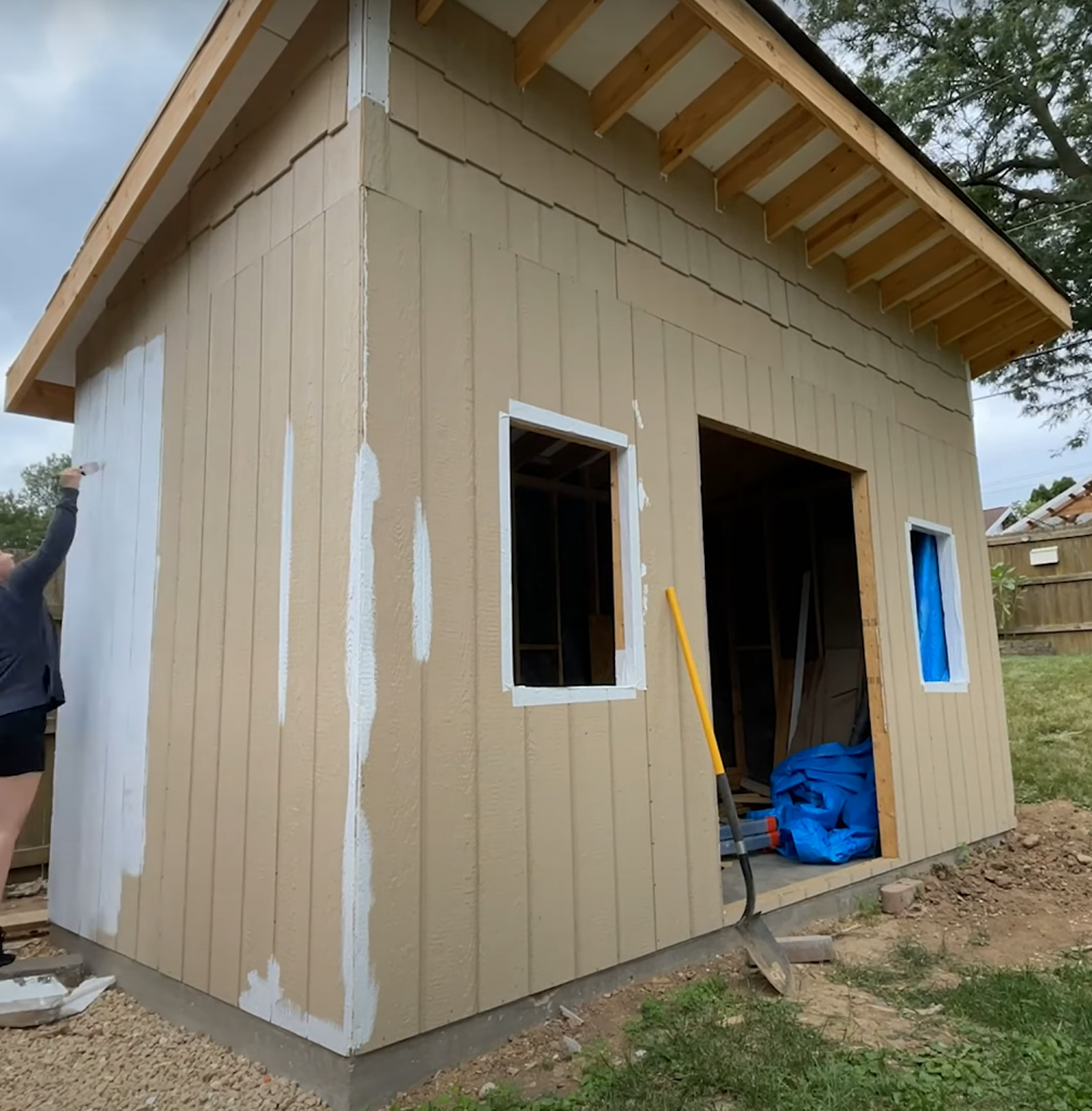 building a backyard office