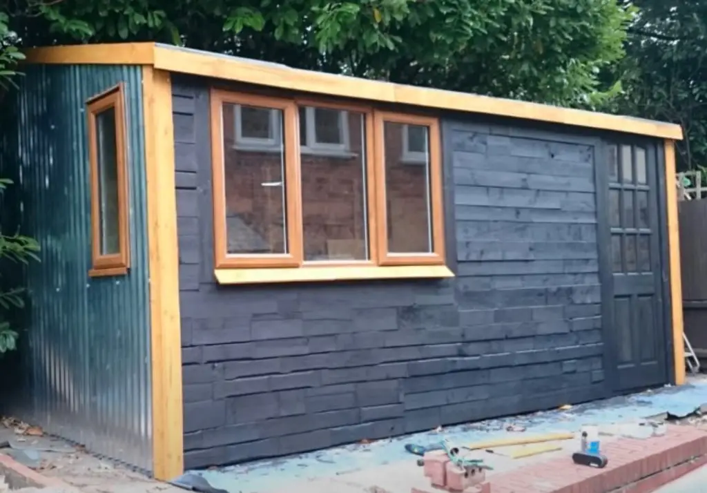 cheap pallet shed