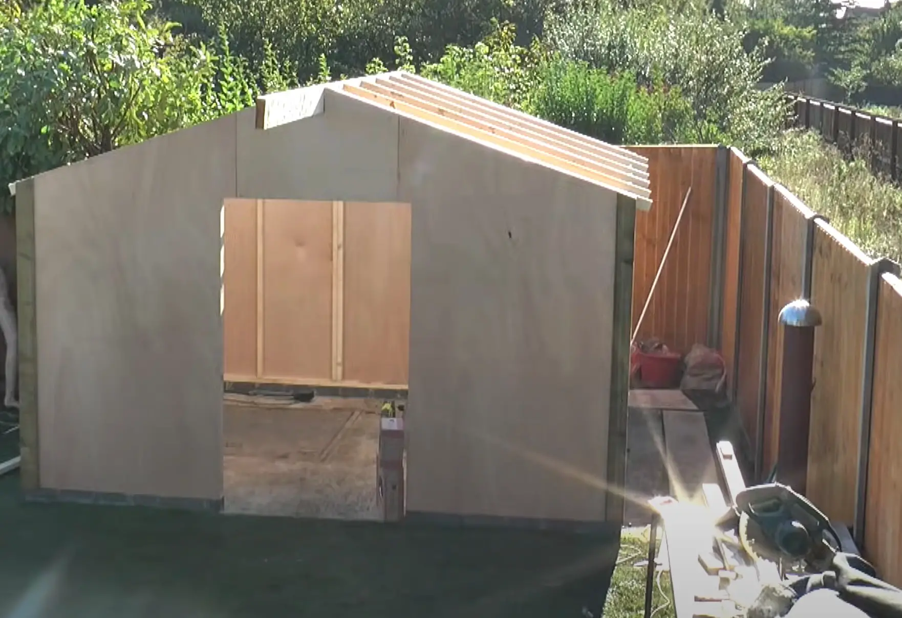 is it cheaper to buy or build a shed